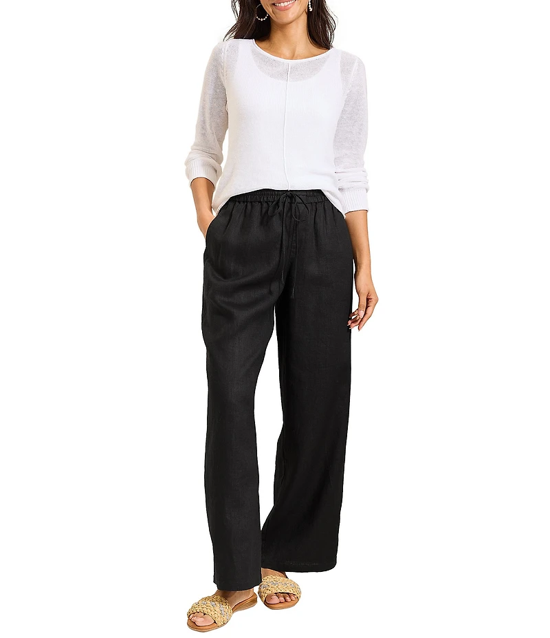 Tommy Bahama Two Palm Easy Lightweight Linen Elastic Drawstring Pants