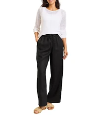 Tommy Bahama Two Palm Easy Lightweight Linen Elastic Drawstring Pants