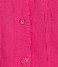 Tommy Bahama Two Palm Raw Edge Point Collar Long Sleeve Button Front Jacket