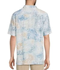 Tommy Bahama Veracruz Cay La Blanca Isles Short Sleeve Woven Camp Shirt
