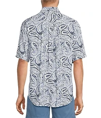 Tommy Bahama Veracruz Sands Paisley Petals Short Sleeve Woven Shirt