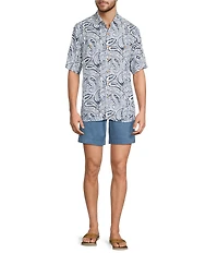 Tommy Bahama Veracruz Sands Paisley Petals Short Sleeve Woven Shirt