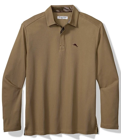 Tommy Bahama Vintage Vines 5 O' Clock Long Sleeve Polo Shirt
