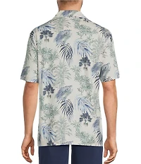 Tommy Bahama Vista Mar Bravo Beach Short Sleeve Woven Camp Shirt