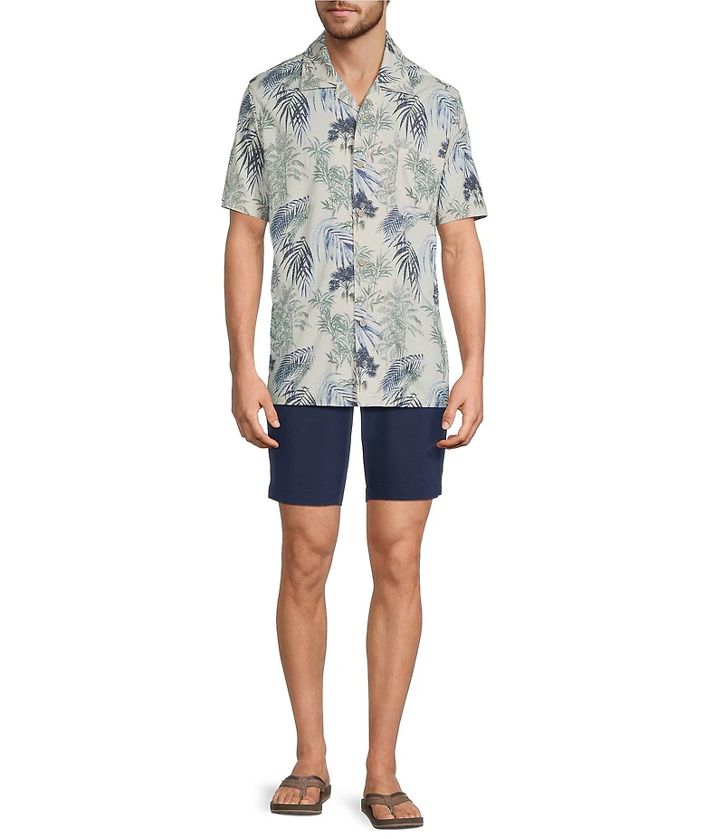 Tommy Bahama Vista Mar Bravo Beach Short Sleeve Woven Camp Shirt