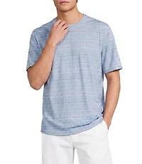 Tommy Bahama Wave Brea Flip Print Reversible Crew Neck Short Sleeve Knit T-Shirt