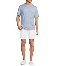 Tommy Bahama Wave Brea Flip Print Reversible Crew Neck Short Sleeve Knit T-Shirt
