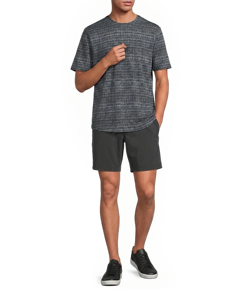 Tommy Bahama Wave Brea Flip Print Reversible Crew Neck Short Sleeve Knit T-Shirt