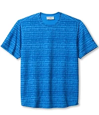 Tommy Bahama Wave Brea Flip Reversible Crew Short Sleeve Knit T-Shirt