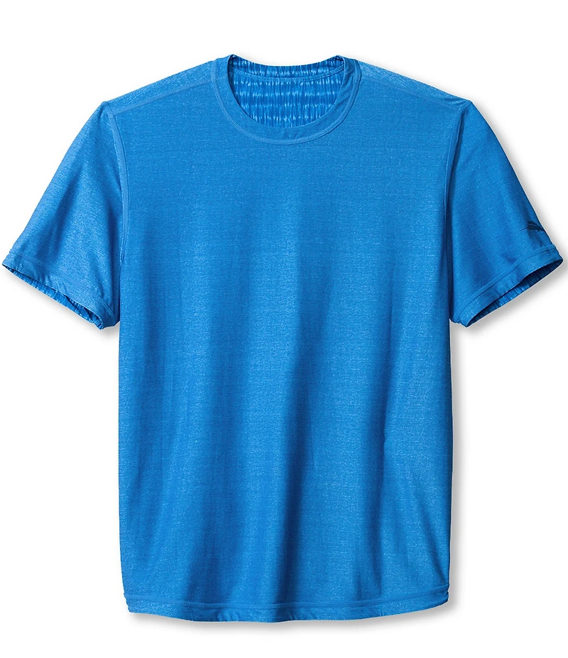 Tommy Bahama Wave Brea Flip Reversible Crew Short Sleeve Knit T-Shirt