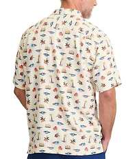 Tommy Bahama Wave Cruiser Short Sleeve Woven Shirt