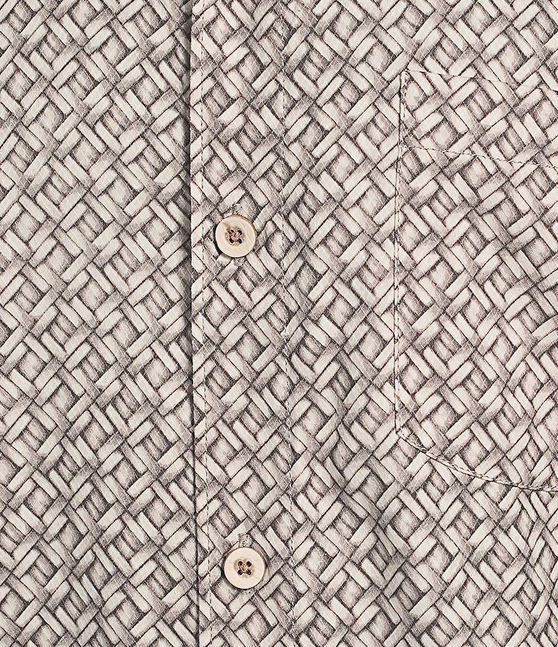 Tommy Bahama Weave In The Moment Short Sleeve Woven Shirt