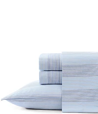 Tommy Bahama Weekend Stripe Cotton Percale Sheet Set