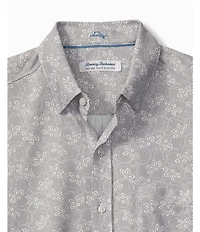 Tommy Bahama Woven San Lucio Lotus Happy Hour Short Sleeve Woven Shirt