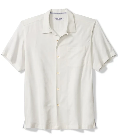 Tommy Bahama Woven Short Sleeve Coastal Ease Palm Visions Shirt
