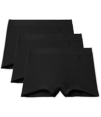 Tommy John Cool Cotton Moisture-Wicking Boyshort 3-Pack Panties