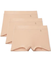 Tommy John Cool Cotton Moisture-Wicking Boyshort Panty 3-Pack