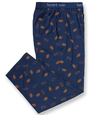 Tommy John Second Skin Football Print Sleep Pants