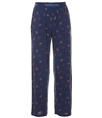 Tommy John Second Skin Football Print Sleep Pants
