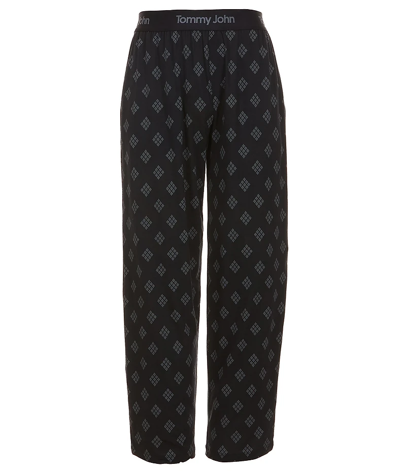 Tommy John Second Skin Check Pattern Sleep Pants