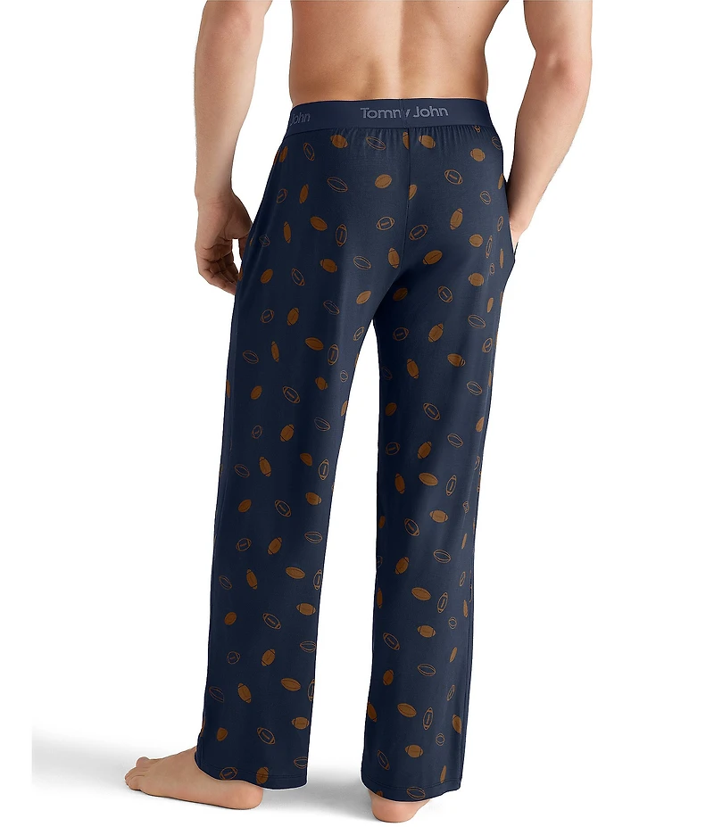 Tommy John Second Skin Football Print Sleep Pants