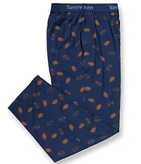 Tommy John Second Skin Football Print Sleep Pants