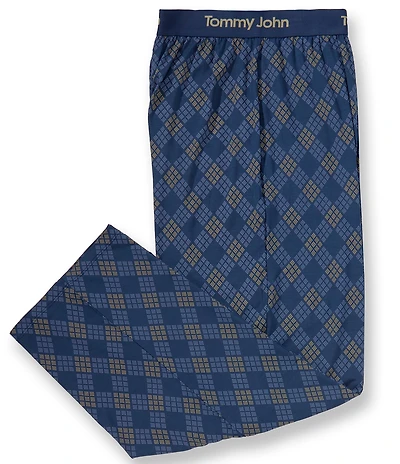 Tommy John Second Skin Diamond Plaid Sleep Pants