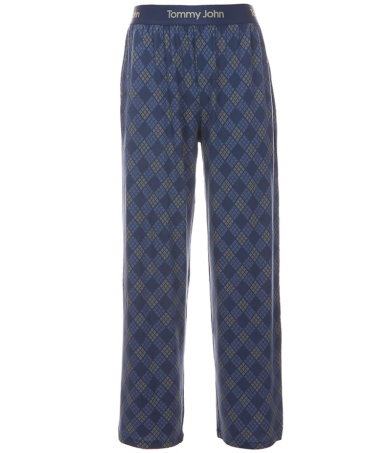 Tommy John Second Skin Diamond Plaid Sleep Pants