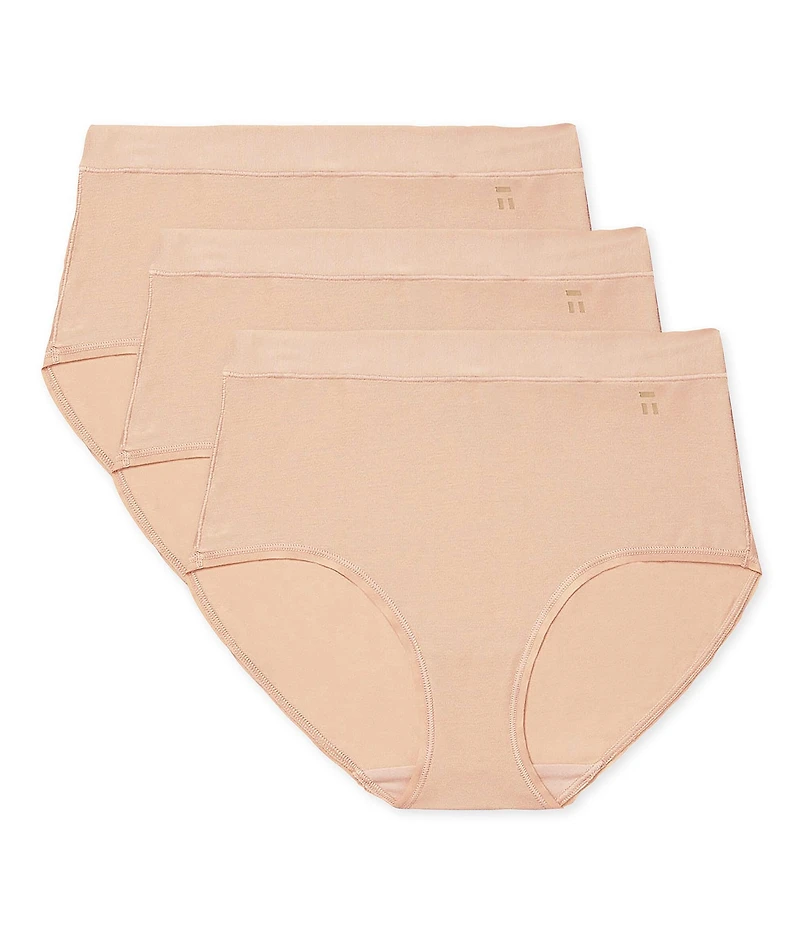Tommy John Second Skin High-Rise Brief 3-Pack Panties