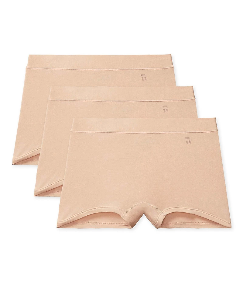 Tommy John Second Skin Knit Boyshort 3-Pack Panties