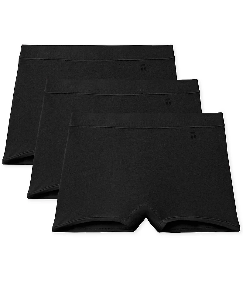 Tommy John Second Skin Knit Boyshort Panty 3-Pack