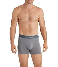 Tommy John Second Skin Modal 4#double; Inseam Boxer Brief 3-Pack