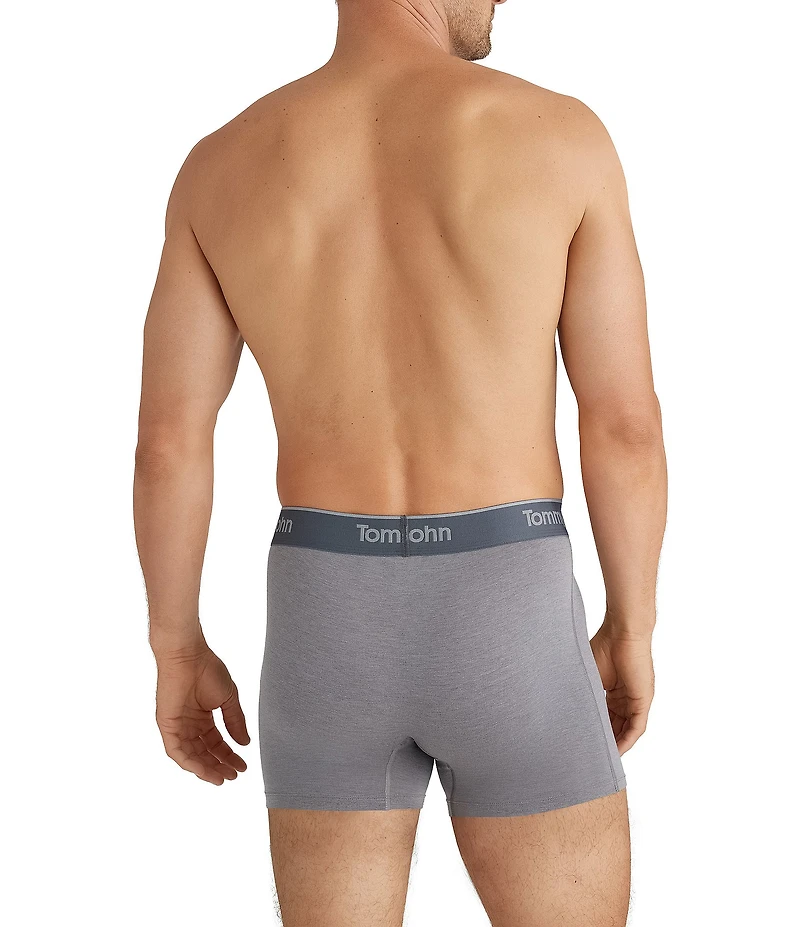 Tommy John Second Skin Modal 4#double; Inseam Boxer Brief 3-Pack