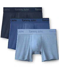 Tommy John Second Skin Modal 4#double; Inseam Boxer Brief 3-Pack