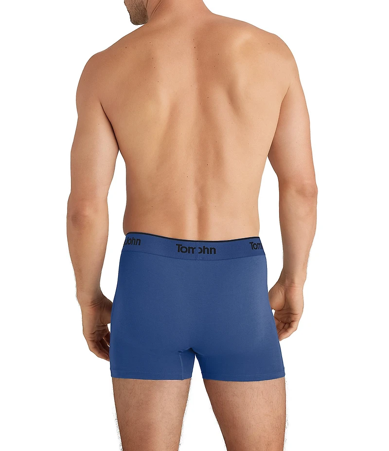 Tommy John Second Skin Modal 4#double; Inseam Boxer Brief 3-Pack
