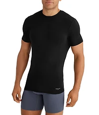 Tommy John Short Sleeve Crew Neck Stay Tucked Undershirt 3-Pack