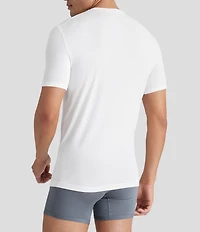 Tommy John Short Sleeve Crew Neck Stay Tucked Undershirt 3-Pack