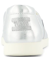 TOMS Alpargata Metallic Leather Slip On Loafers