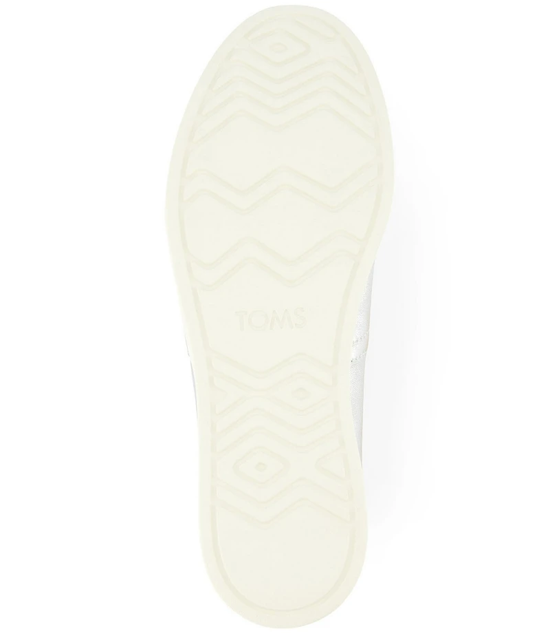 TOMS Alpargata Metallic Leather Slip On Loafers