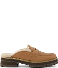 TOMS Cara Faux Fur Lined Lug Mules