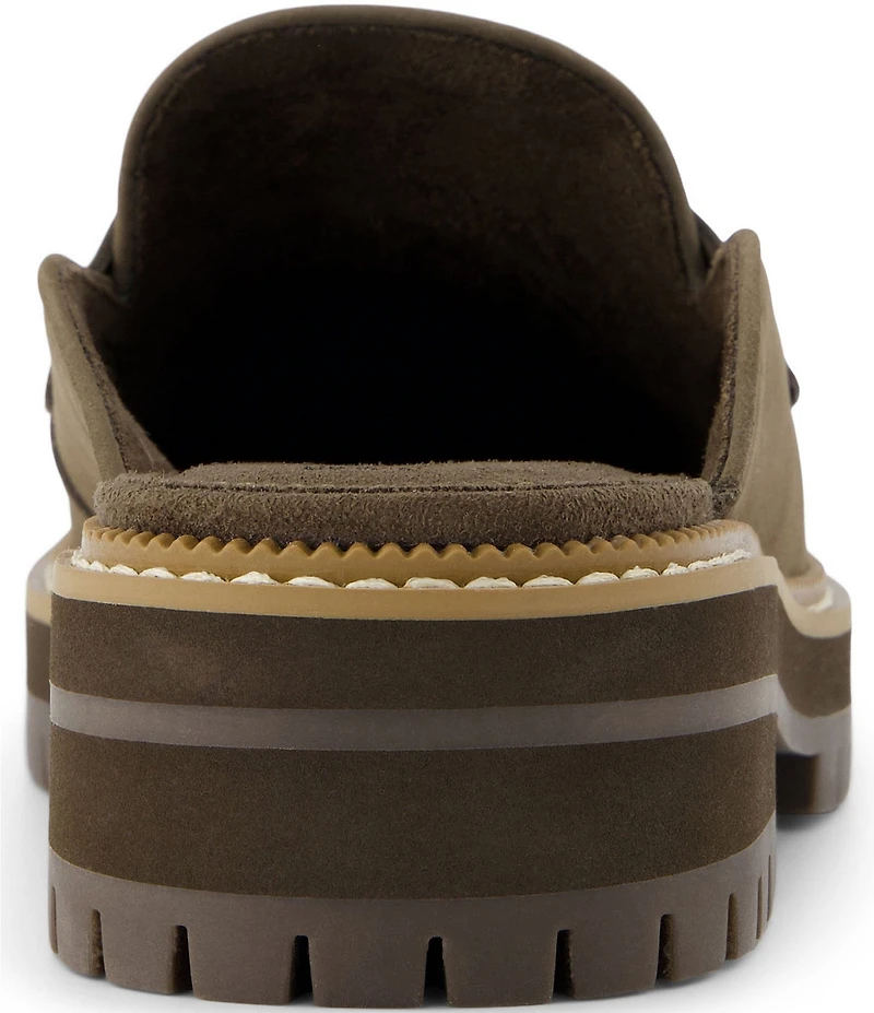 TOMS Cara Nubuck Suede Penny Keeper Mules