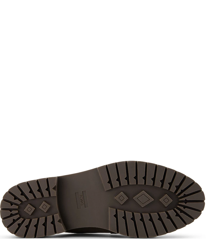 TOMS Cara Nubuck Suede Penny Keeper Mules