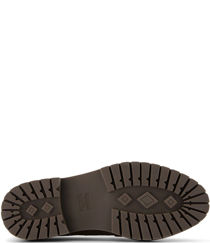 TOMS Cara Suede Lug Sole Penny Loafers