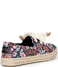 TOMS Carolina Floral Platform Espadrille Sneakers