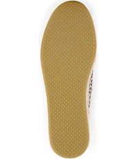 TOMS Carolina Leopard Print Espadrille Lace Up Sneakers