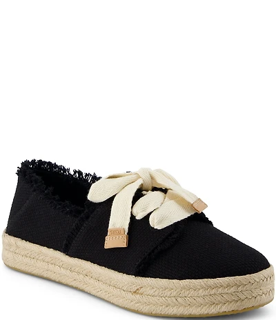 TOMS Carolina Woven Platform Espadrille Sneakers