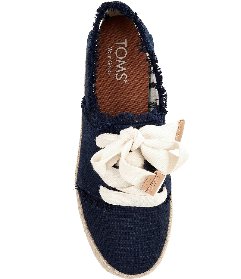 TOMS Carolina Woven Platform Espadrille Sneakers