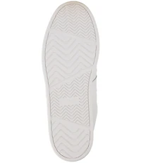 TOMS Collins Leather Snake Print Accent Detail Sneakers