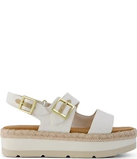 TOMS Giana Woven Platform Espadrille Sandals