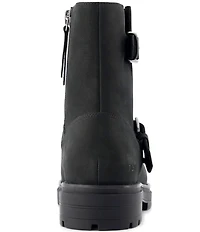 TOMS Ionie Nubuck Suede Moto Booties